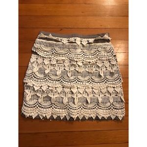 Lush brand lace skirt